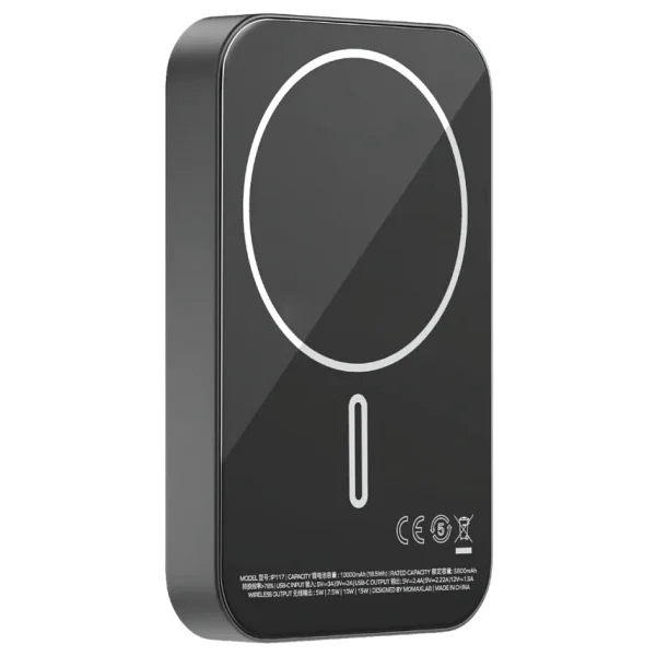 Momax Q.Mag X1 Siyah 10000 mAh Hızlı Şarj MagSafe Powerbank - Görsel 2