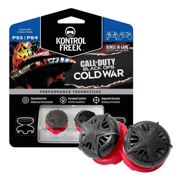 Cosmostech Kontrolfreek Call Of Duty Black Ops Cold War PS5 /PS4 Uyumlu Analog Başlık Thumbsticks - Görsel 10