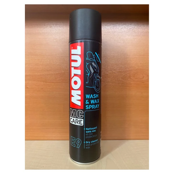 Motul E9 Wash & Wax 400 Ml Temizleme Ve Parlatma Spreyi - Görsel 5