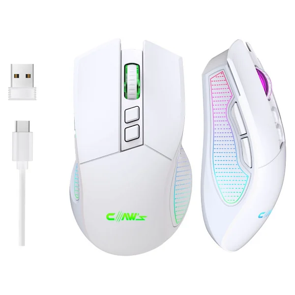 Claws Crossfire Air V1 Siyah RGB Makrolu Şarjlı Optik Kablolu/Kablosuz Oyuncu Mouse - Görsel 6
