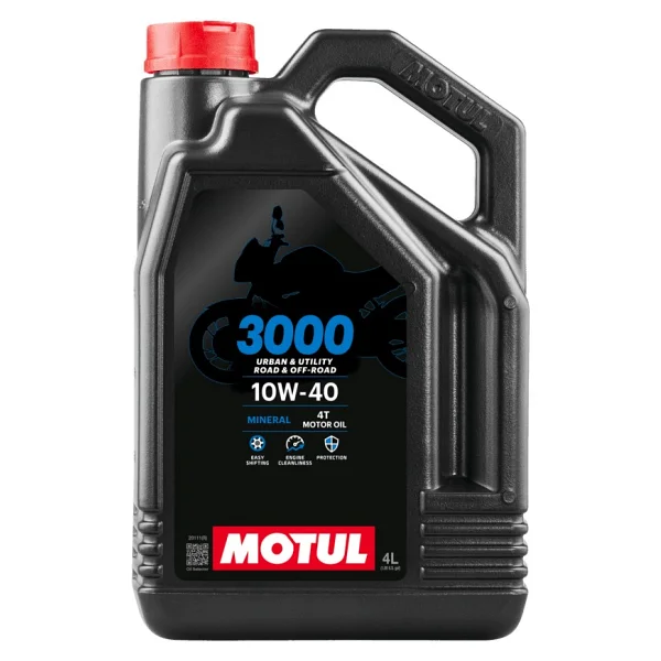 Motul 3000 10w-40 4t 4 Lt Mineral Motosiklet Yağı - Görsel 3