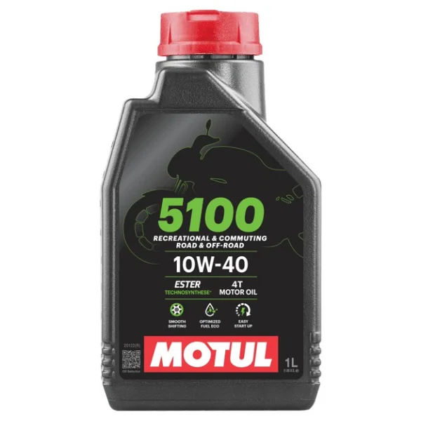 Motul 5100 10w-40 4t 1 Lt Motosiklet Yağı - Görsel 2