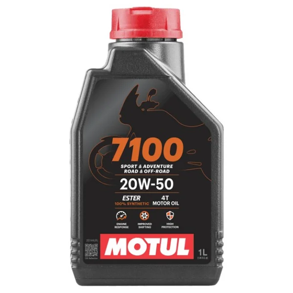 Motul 7100 20W-50 4T 1 lt Motosiklet Yağı - Görsel 6