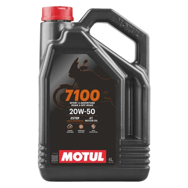 Motul 7100 20w-50 4t 4 Lt Motosiklet Yağı - Görsel 6
