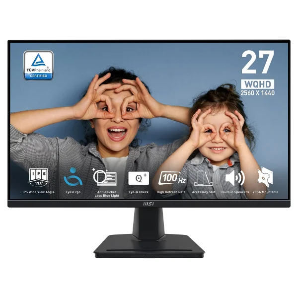 Msı Pro Mp275q 27" 1 Ms 2k Ips 100 Hz Monitör - Görsel 7