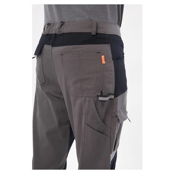 Orange Safety Harman Atak Pantolon Reflektörlü Mexico Gri İş Pantolonu - Görsel 5
