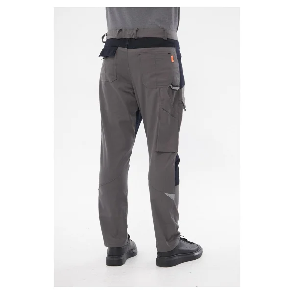 Orange Safety Harman Atak Pantolon Reflektörlü Luxembourg Gri Iş Pantolonu - 3xl - Görsel 4