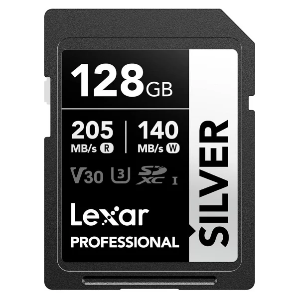 Lexar 128gb Silver Plus Sd Uhs-I V30 U3 Hafıza Kartı 205mb/S Okuma Hızı İle Profesyonel Kullanım - Görsel 6