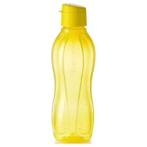 Tupperware Eco Şişe Sarı Pratik Kapak 750 Ml Suluk - Görsel 2