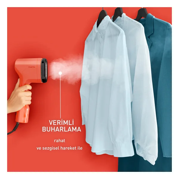 Tefal Pure Pop Dt2022 Kırmızı 1300 W Buharlı Düzleştirici - Görsel 3