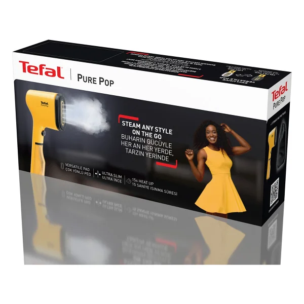 Tefal Pure Pop Dt2026 Sarı 1300 W Buharlı Düzleştirici - Görsel 5