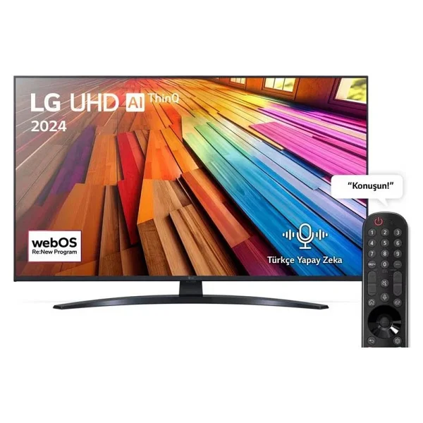 LG 86UT81006LA 4K Ultra HD 86" 218 Ekran Uydu Alıcılı webOS Smart LED TV