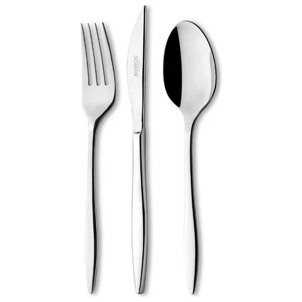 Schafer Sharp Xxx05 72 Parça 12 Kişilik Çatal Kaşık Bıçak Takımı - Görsel 2