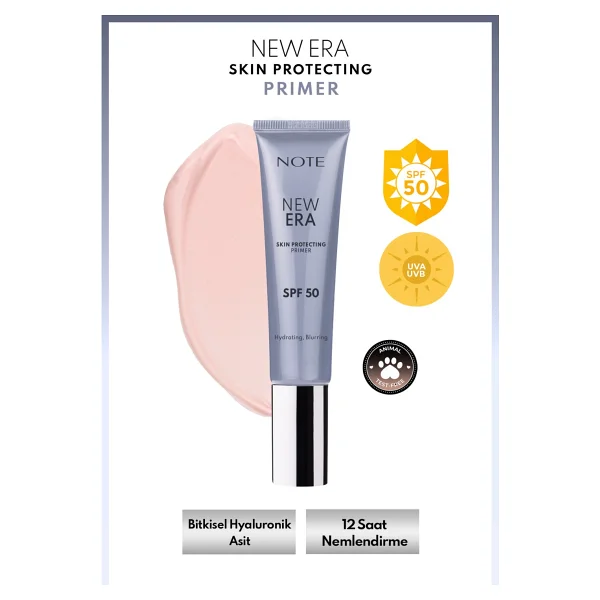 Note New Era Skin Protecting Nemlendirici Etkili Spf 50 35 Ml Makyaj Bazı - Görsel 9