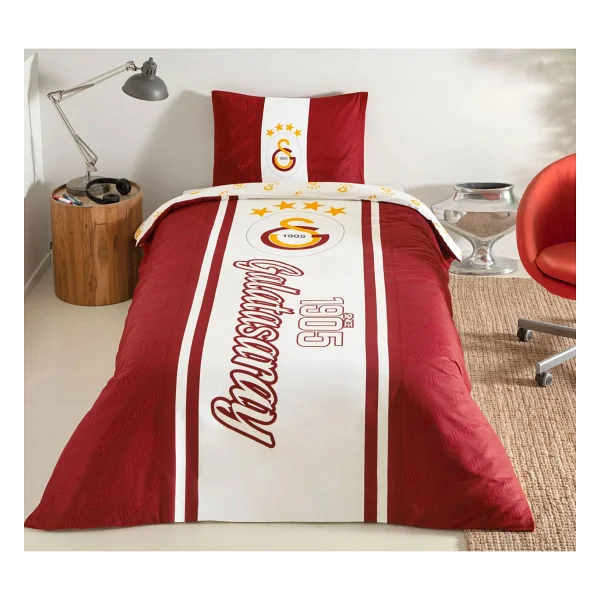 Taç Galatasaray 1905 Glow Tek Kişilik Nevresim Takımı - Görsel 2
