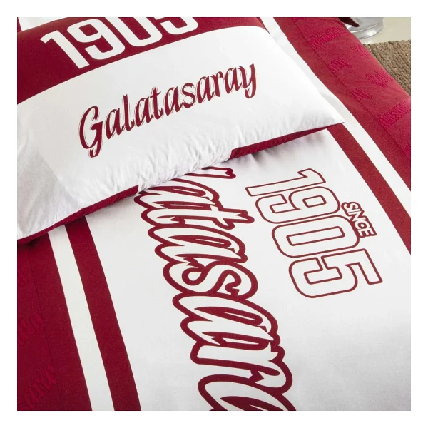 Taç Galatasaray 1905 Glow Tek Kişilik Nevresim Takımı - Görsel 4