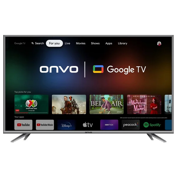 Onvo 65ov9000u 4K Ultra HD 65" 165 Ekran Uydu Alıcılı Google Smart LED TV - Görsel 5