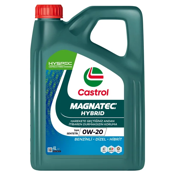 Castrol Magnatec Hybrid 0w-20 4 Lt Motor Yağı - Görsel 2