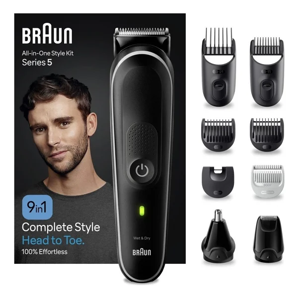 Braun Series 5 Mgk5420 9'u 1 Arada Erkek Bakım Seti - Görsel 7