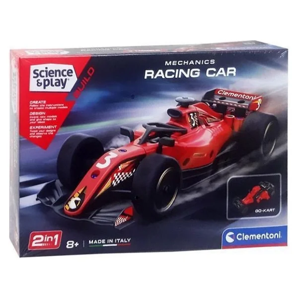 Clementoni Mekanik Laboratuvarı Racing Car 75094 - Görsel 3
