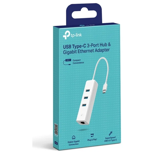 Tp-Link Ue330c Type-C To Ethernet Dönüştürücü - Görsel 6