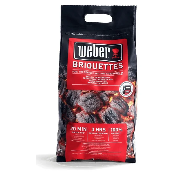 Weber Briquette Mangal Kömürü 4 Kg - Görsel 5