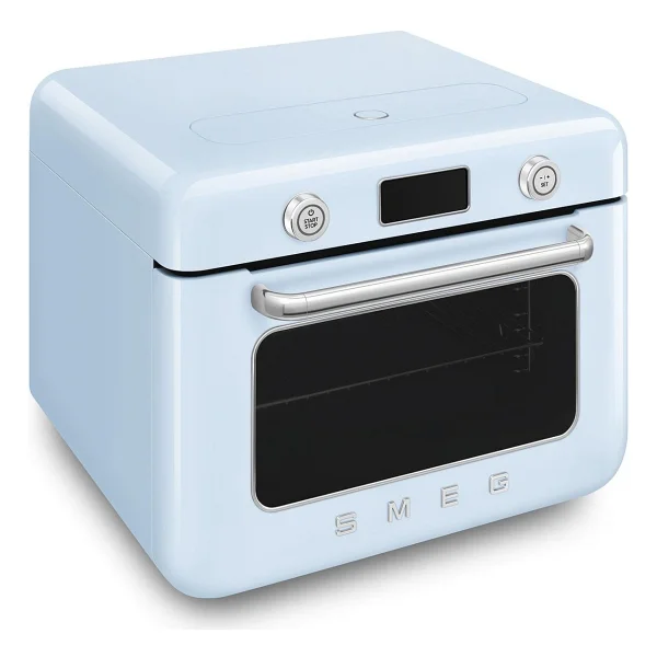 Smeg Cof01pbeu Pastel Mavi Tezgah Üstü Kombi Fırın - Görsel 7
