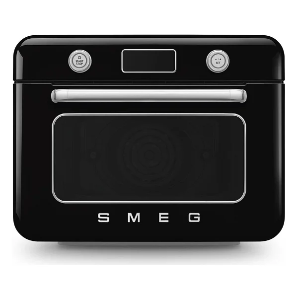Smeg Cof01bleu Siyah Tezgah Üstü Kombi Fırın - Görsel 3