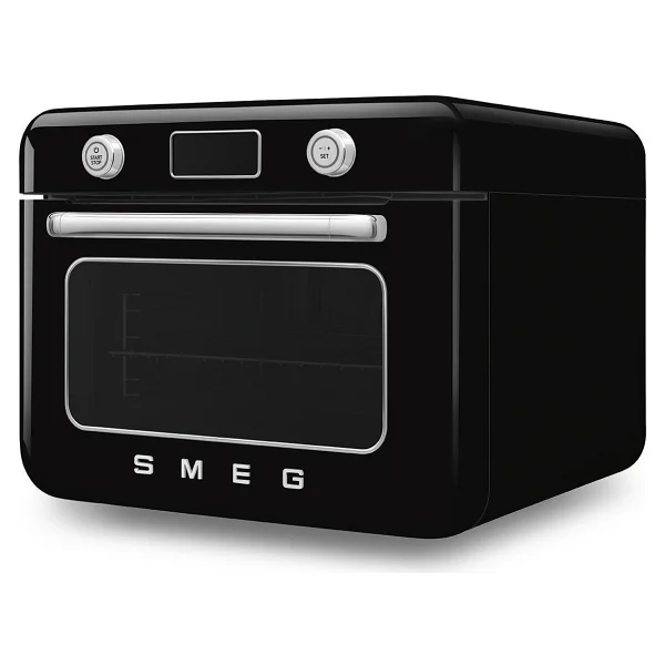 Smeg Cof01bleu Siyah Tezgah Üstü Kombi Fırın - Görsel 4