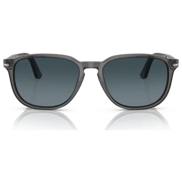 Persol Po3019s 1196s3 Transparent Grey-Light Blue Erkek Polarize Güneş Gözlüğü - Görsel 6