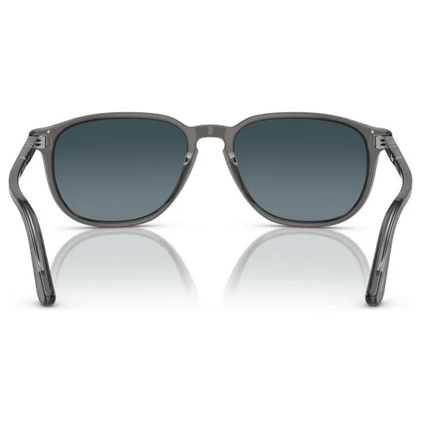 Persol Po3019s 1196s3 Transparent Grey-Light Blue Erkek Polarize Güneş Gözlüğü - Görsel 3