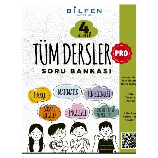 Bilfen Yayınları 4. Sınıf Pro Tüm Dersler Soru Bankası - Görsel 3