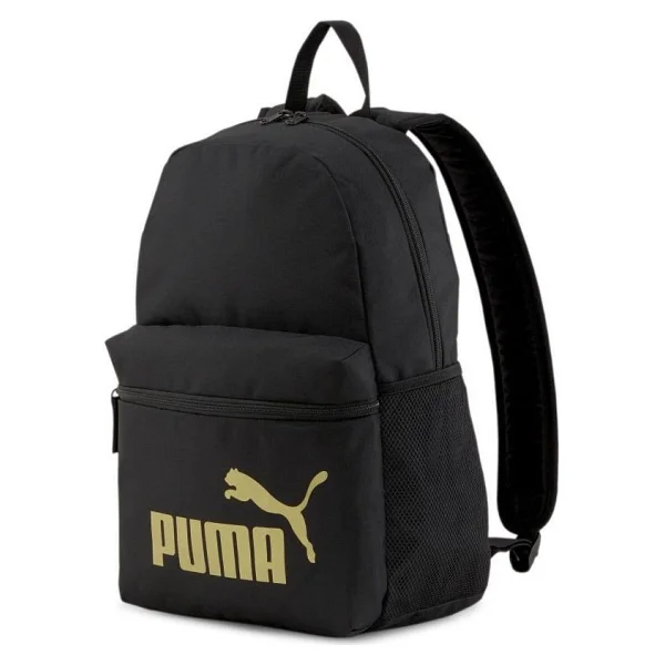 Puma Phase 075487-49 Siyah-Gold Sırt Çantası - Görsel 2
