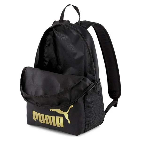 Puma Phase 075487-49 Siyah-Gold Sırt Çantası - Görsel 5