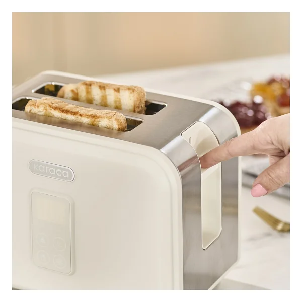 Karaca Multicrust Retro Cream Ekmek Kızartma Makinesi - Görsel 3