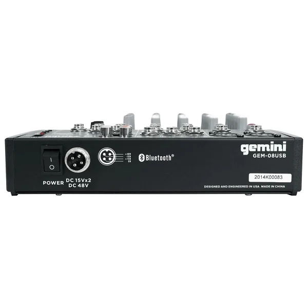 Gemini Gem-08usb 8 Kanal Mikser - Görsel 4