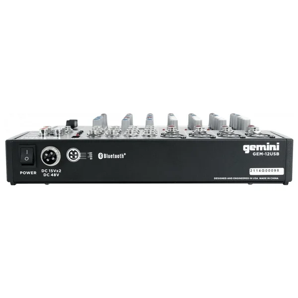 Gemini Gem-12usb 12 Kanal Mikser - Görsel 4
