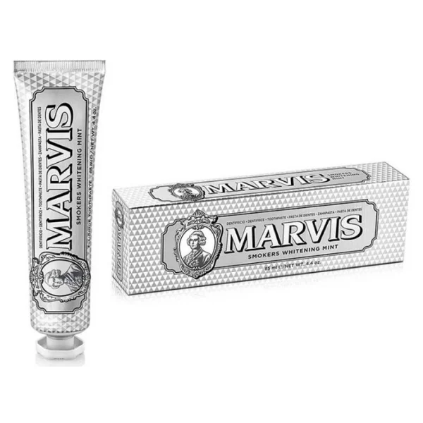 Marvis Whitening Mint Sigara İçenler İçin Beyazlatıcı 85 Ml Florürlü Diş Macunu - Görsel 9