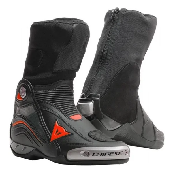 Dainese Axial D1 Air Deri Siyah-Kırmızı Motosiklet Botu - Görsel 4
