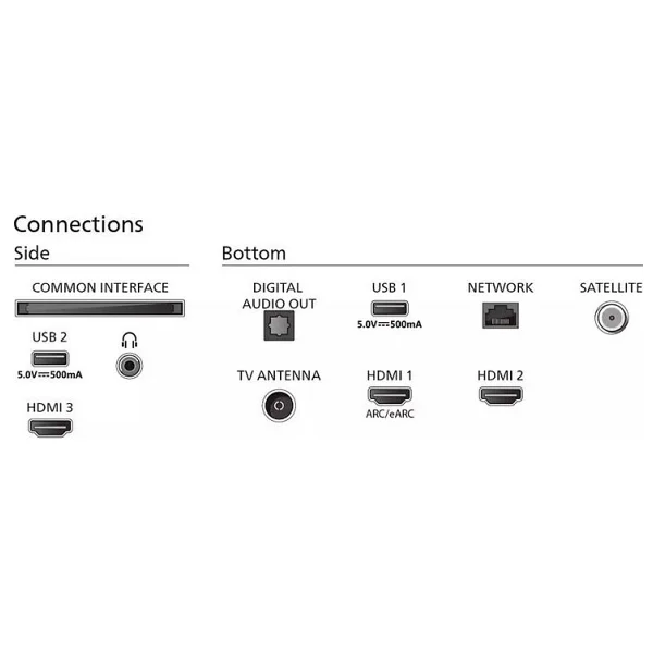 Philips 55pus8349 4K Ultra HD 55" 132 Ekran Uydu Alıcılı Smart LED TV - Görsel 3
