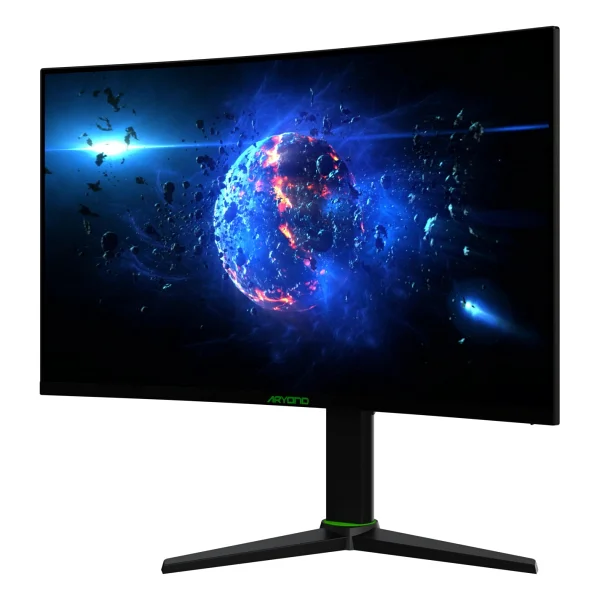 Monster Aryond A27 V2 27" 1 Ms 2k Curved Pivot 180 Hz Oyuncu Monitörü - Görsel 2