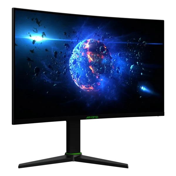 Monster Aryond A27 V2 27" 1 Ms 2k Curved Pivot 180 Hz Oyuncu Monitörü - Görsel 3