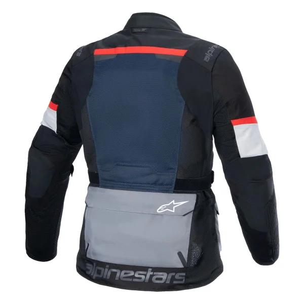 Alpinestars Andes Air Drystar Erkek Gri-Mavi 4 Mevsim Motosiklet Montu - Görsel 2