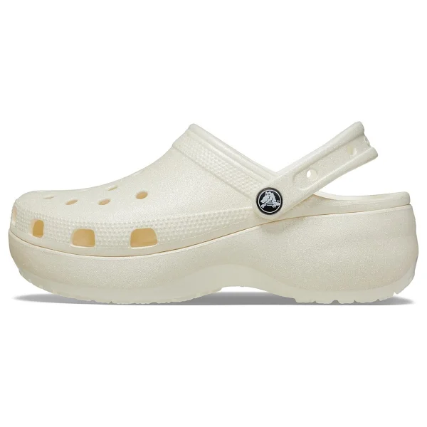 Crocs Classic Platform Glitter 207241-0wv Krem Kadın Terlik - Görsel 2