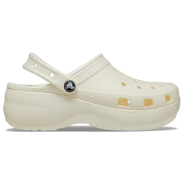 Crocs Classic Platform Glitter 207241-0wv Krem Kadın Terlik - Görsel 8