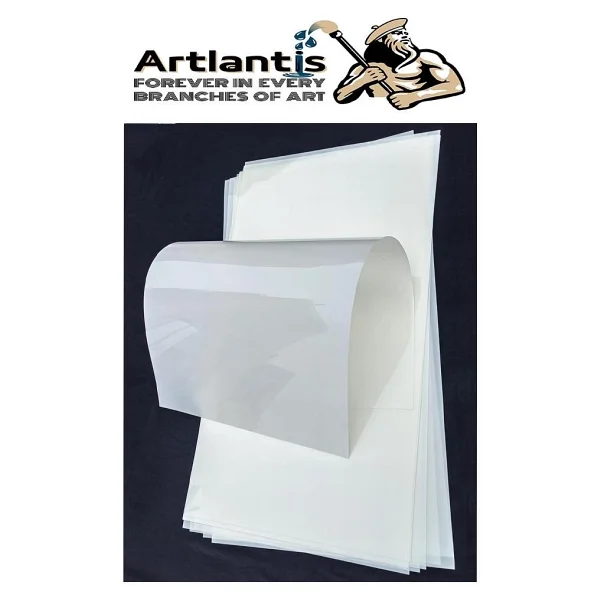 Asetat Kagidi Pvc A4 50 Adet 100 Micron Fotokopi Asetati Seffaf A4 Kagidi 21x29,7 Projektor Tepegoz - Görsel 3