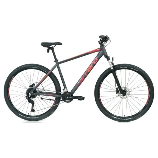 Carraro Force 970 C HD Antrasit-Kırmızı 18 Vites 29 Jant Erkek Dağ Bisikleti - Görsel 4