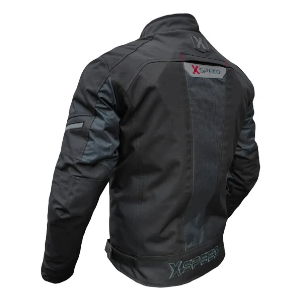 X-Speed War Erkek Gri-Siyah 4 Mevsim Motosiklet Montu - Görsel 2
