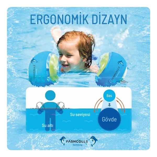 Fashcolle 1-4 Yaş 22x8 Cm Bebek Deniz Kolluğu - Görsel 6