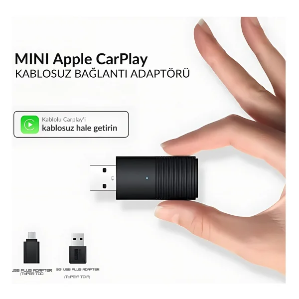 Embatech 2in1 Android Apple Carplay Adaptörü - Görsel 6